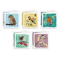 Popular Garden Birds - set van 10 kaarten