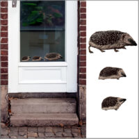 Egel Dubbelzijdige Raamsticker