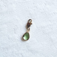 Peridot Limegreen Drop charm