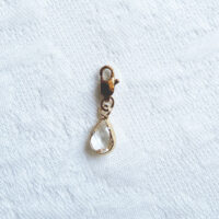 Diamond Rhinstone Drop charm