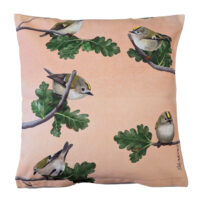Handmade Cushion Cover - Goldcrest