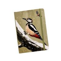 Bonte Specht Winter Notitieboek