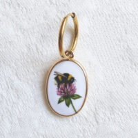 Bumble Bee - Earring with illustration