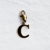 Letter C Charm
