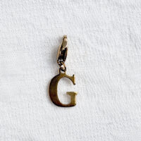 Letter G Charm