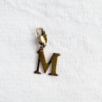 Letter M Charm