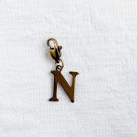 Letter N Charm