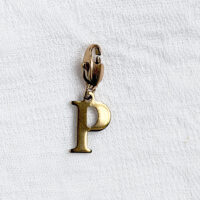 Letter P Charm