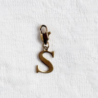 Letter S Charm