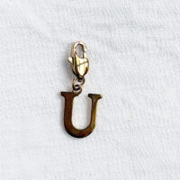 Letter U Charm